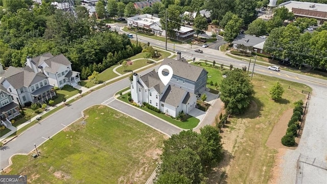 1057 Crossroads Trl, Milton, GA 30004 - aerial perspective of suburban area