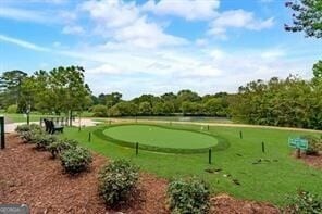 2 Arpege Way NW, Atlanta, GA 30327 - surrounding community with a putting area and view of golf course