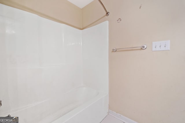 2958 Paul Harris Rd, Dallas, GA 30157 - bathroom featuring  shower combination and tile patterned flooring