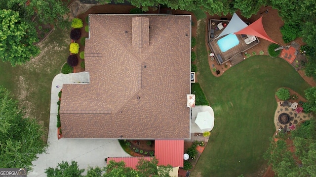 55 Ashton Pl, Covington, GA 30016 - aerial view of property and surrounding area