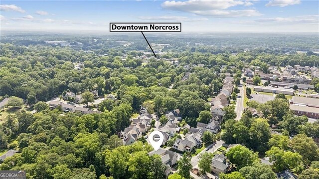5971 Brundage Ln, Norcross, GA 30071 - aerial view of residential area