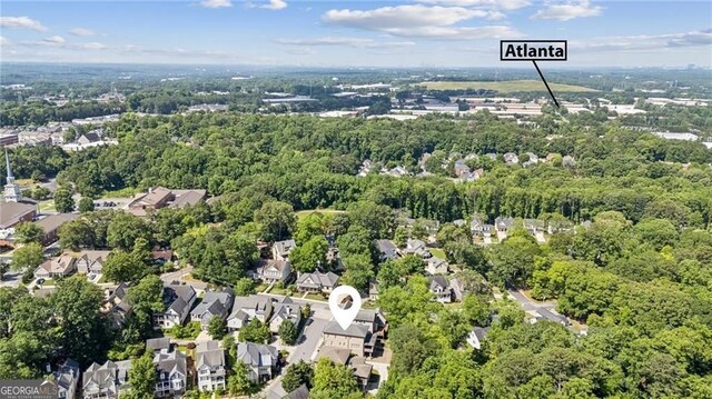 5971 Brundage Ln, Norcross, GA 30071 - aerial perspective of suburban area
