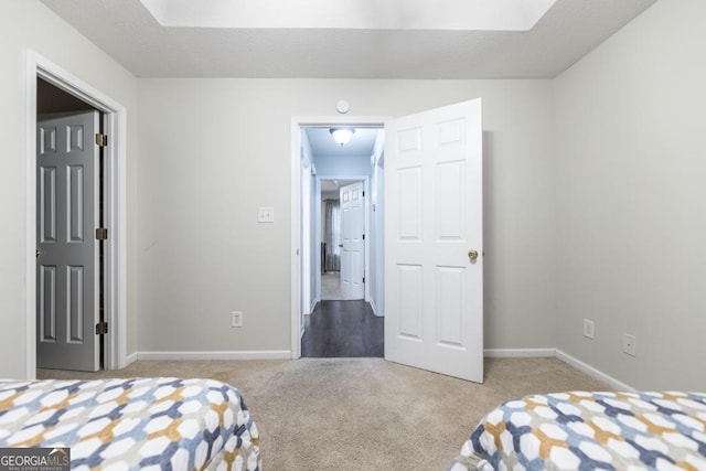 76 Duke Ln, Kathleen, GA 31047 - carpeted bedroom featuring baseboards and a skylight