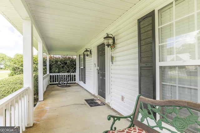 76 Duke Ln, Kathleen, GA 31047 - view of covered porch