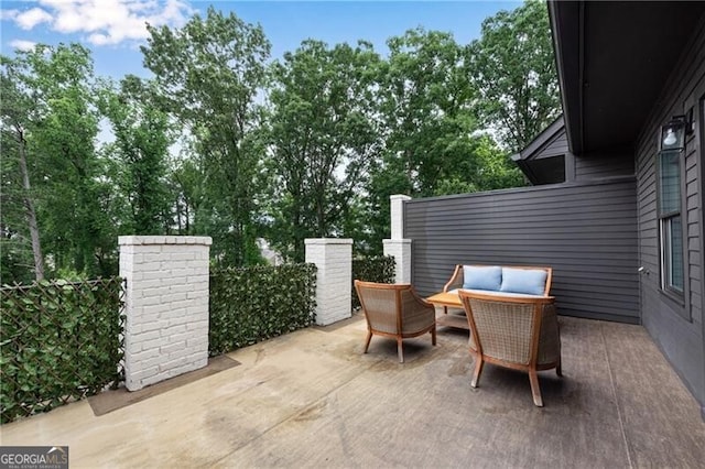 6445 Lucent Ln, Atlanta, GA 30328 - view of patio / terrace