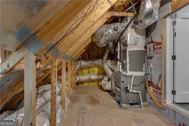 6445 Lucent Ln, Atlanta, GA 30328 - view of unfinished attic