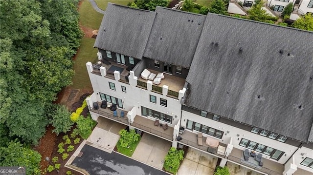6445 Lucent Ln, Atlanta, GA 30328 - drone / aerial view