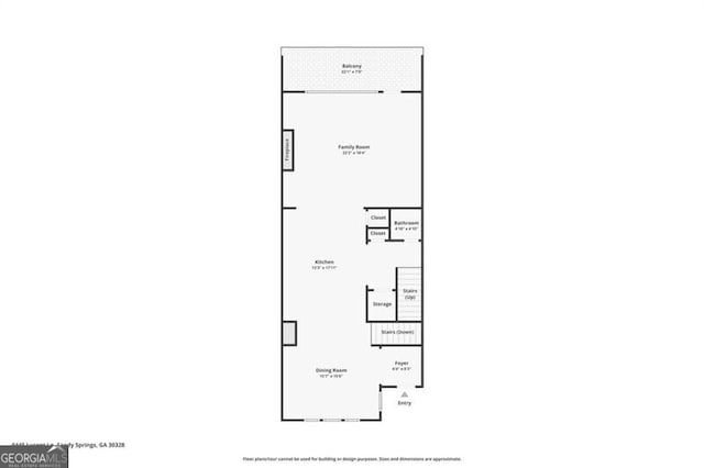 6445 Lucent Ln, Atlanta, GA 30328 - property floor plan