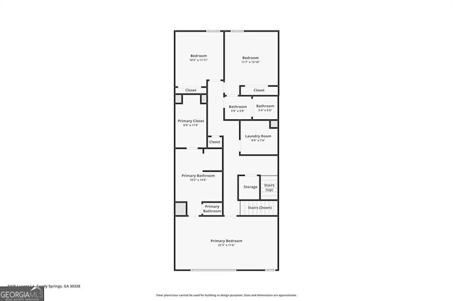 6445 Lucent Ln, Atlanta, GA 30328 - floor plan / room layout