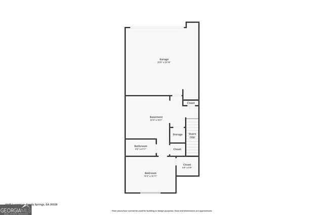 6445 Lucent Ln, Atlanta, GA 30328 - floor plan / room layout