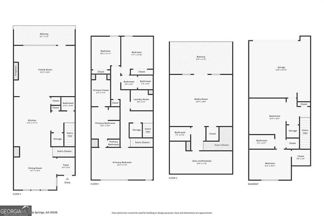 6445 Lucent Ln, Atlanta, GA 30328 - property floor plan