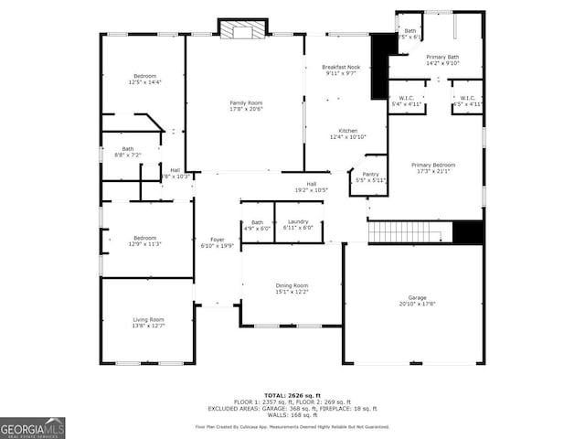 3633 Gilpin Ct, Lawren, GA 30044 - room layout