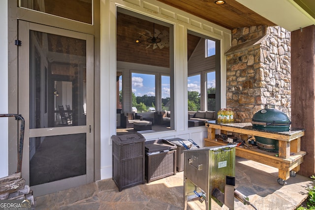 3315 Chandler Rd, Good Hope, GA 30641 - view of patio featuring area for grilling