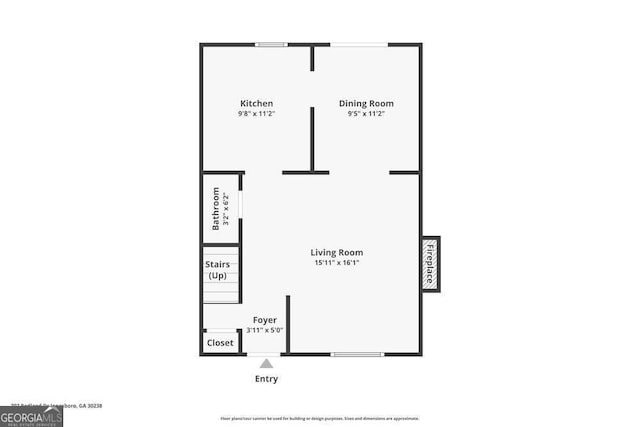 687 Redland Dr Unit 687, Riverdale, GA 30238 - view of home floor plan