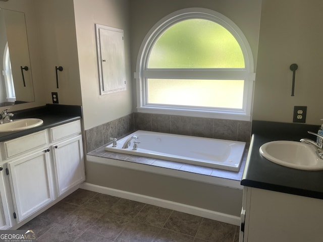 215 Old Mize Rd, Toccoa, GA 30577 - bathroom with vanity and a bath
