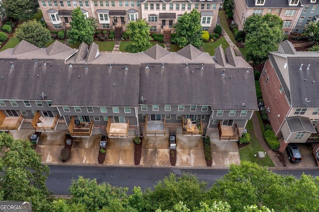 7850 Willoughby Ct, Alpharetta, GA 30005 - aerial perspective of suburban area