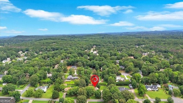 15 Split Oak Dr SW, Cartersville, GA 30120 - drone / aerial view of a heavily wooded area