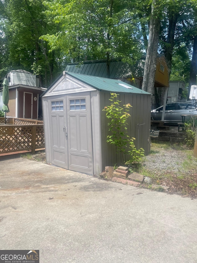 32 Yogi Bear Blvd, Cleveland, GA 30528 - view of shed