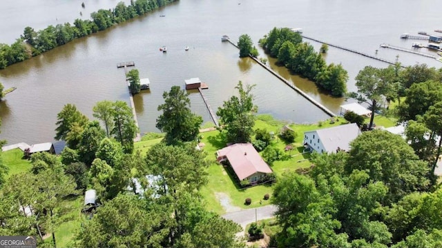 198 Swift Creek Rd, Cordele, GA 31015 - bird's eye view of a large body of water