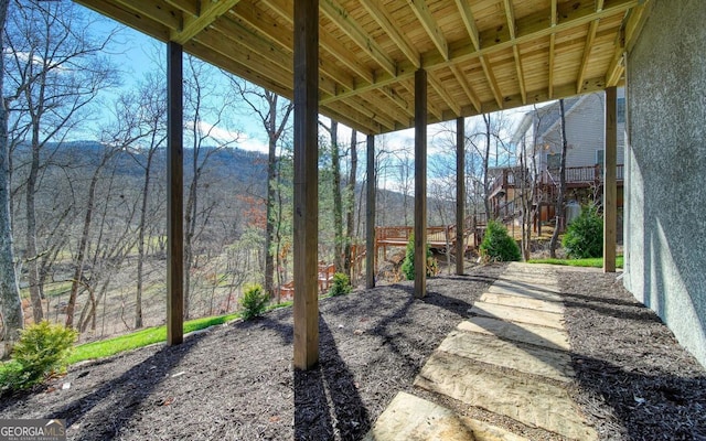 2628 Rolling River Dr, Hiawassee, GA 30546 - view of patio / terrace