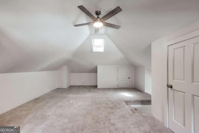 781 Boulevard, Athens, GA 30601 - additional living space with carpet flooring, vaulted ceiling, and ceiling fan