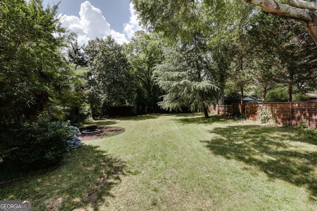 781 Boulevard, Athens, GA 30601 - view of yard featuring a fire pit