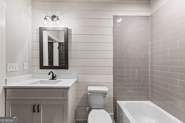 980 Bridge Rd, Ellijay, GA 30540 - full bath featuring toilet and vanity