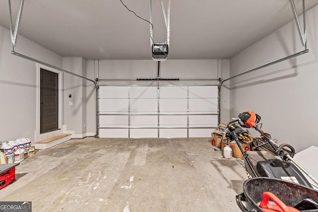 980 Bridge Rd, Ellijay, GA 30540 - garage with a garage door opener