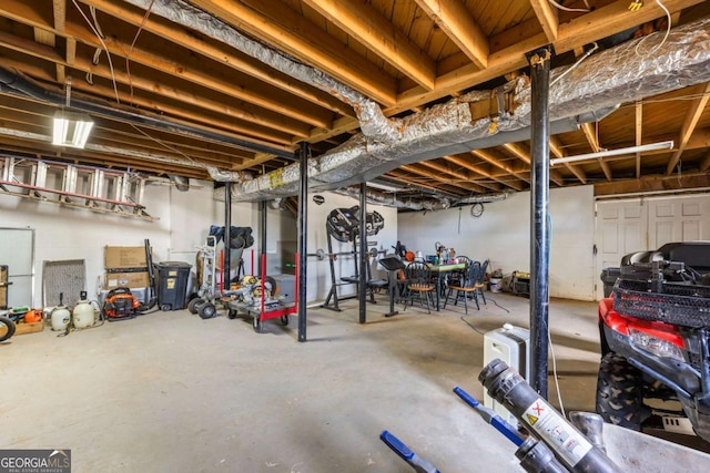 2019 Wiltshire Pl, Snellville, GA 30078 - view of unfinished basement