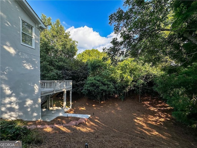 365 Morning Dew Cir, Roswell, GA 30075 - view of yard with a deck