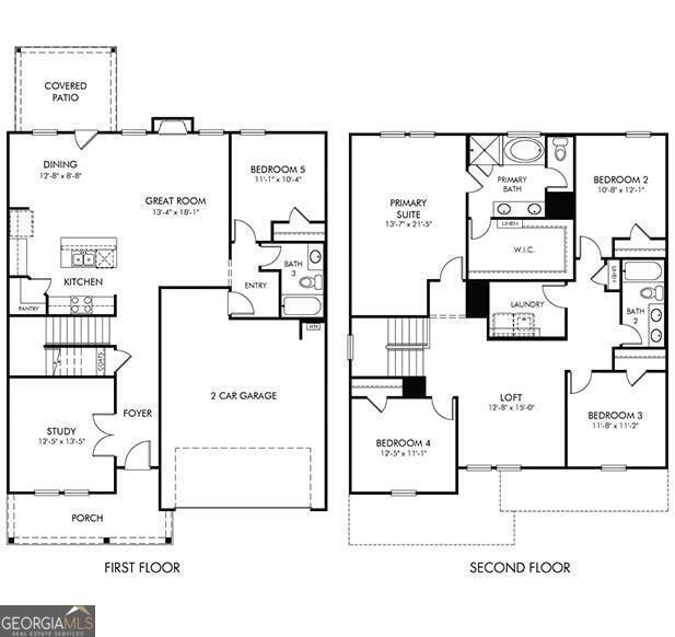 7761 Halifax Way, Fairburn, GA 30213 - property floor plan