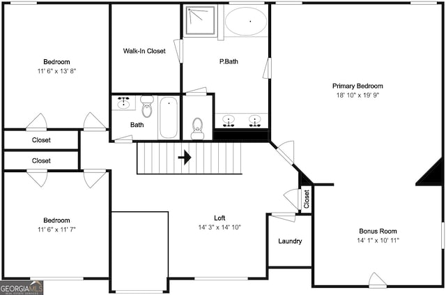 3507 Hideaway Ln, Loganville, GA 30052 - property floor plan