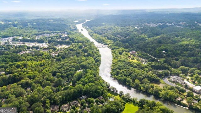 408 River Run Dr, Sandy Springs, GA 30350 - aerial view of a forest