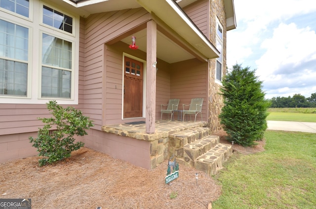 2025 Chicken Rd, Dudley, GA 31022 - entrance to property with covered porch