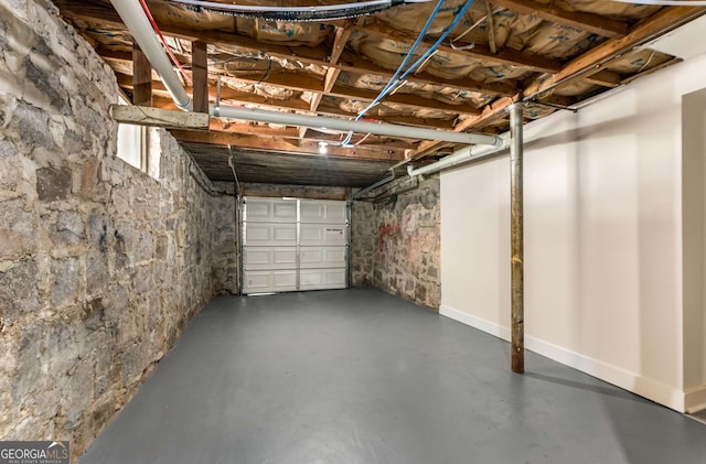 1364 Willis Mill Rd SW, Atlanta, GA 30311 - garage with baseboards