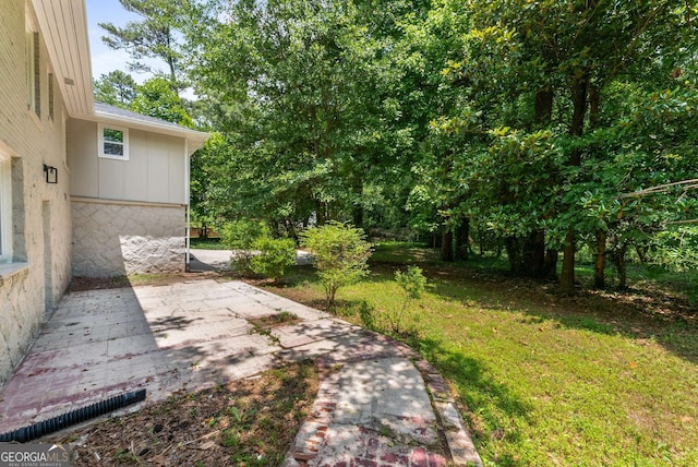 1364 Willis Mill Rd SW, Atlanta, GA 30311 - view of green lawn featuring a patio area
