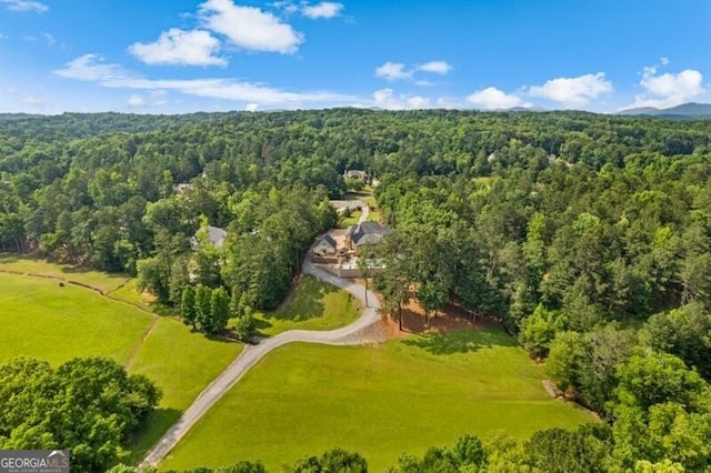 37 Retreat Rdg, Cartersville, GA 30120 - bird's eye view of a heavily wooded area