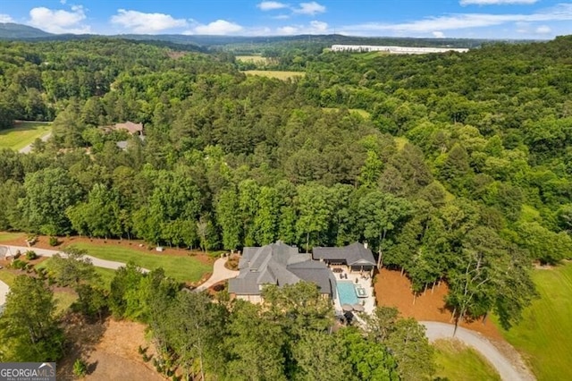 37 Retreat Rdg, Cartersville, GA 30120 - drone / aerial view of a forest