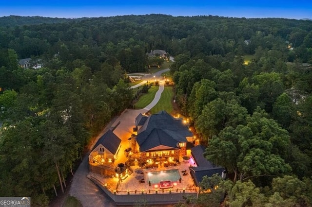 37 Retreat Rdg, Cartersville, GA 30120 - view of subject property with a heavily wooded area