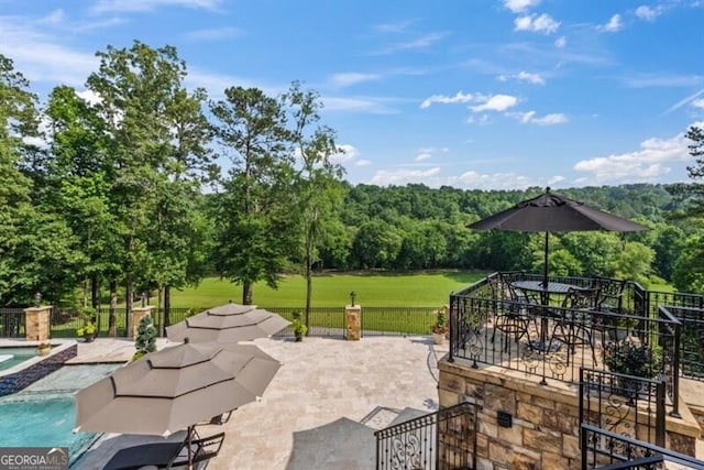37 Retreat Rdg, Cartersville, GA 30120 - view of patio / terrace