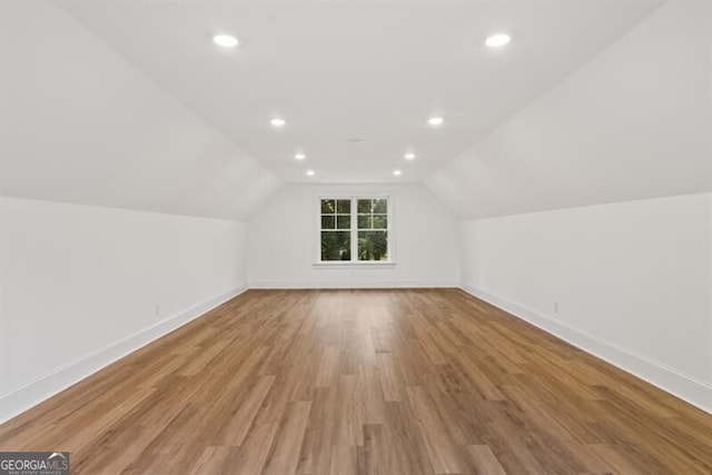 37 Retreat Rdg, Cartersville, GA 30120 - bonus room with wood finished floors, lofted ceiling, and recessed lighting