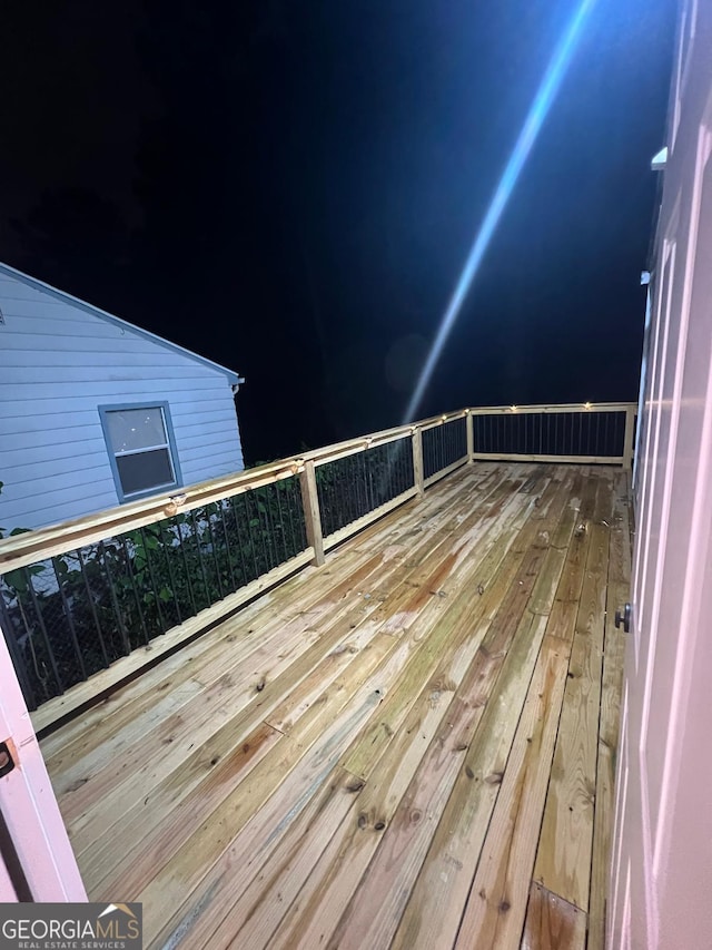 1227 Kenilworth Dr SW, Atlanta, GA 30310 - view of deck at night