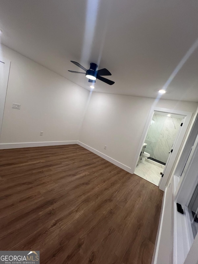 1227 Kenilworth Dr SW, Atlanta, GA 30310 - unfurnished room featuring wood finished floors and a ceiling fan