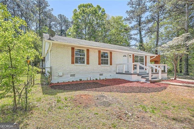 4201 Regal Ridge Rd, Austell, GA 30106 - single story home with crawl space and brick siding