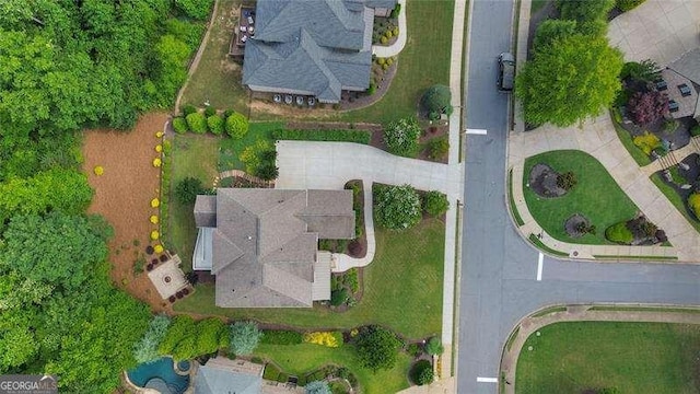 715 Creekside Bnd, Alpharetta, GA 30004 - aerial view of property and surrounding area