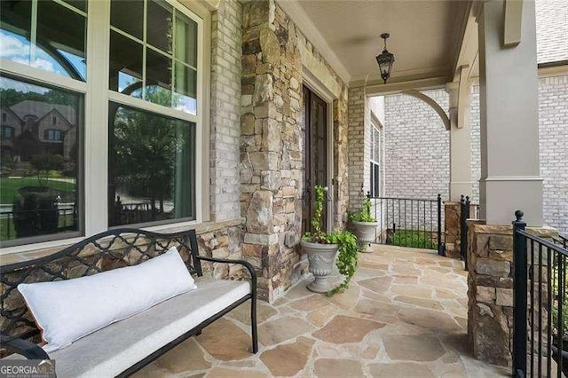715 Creekside Bnd, Alpharetta, GA 30004 - view of porch