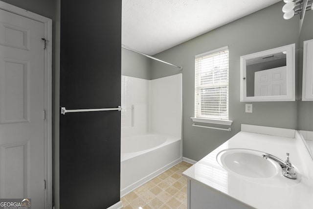 1995 Liberty Hts, Fairburn, GA 30213 - full bathroom featuring vanity, shower / bathtub combination, and baseboards