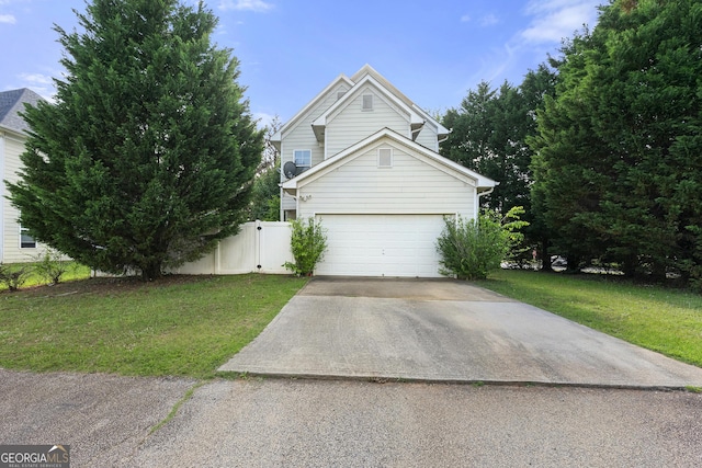 1995 Liberty Hts, Fairburn, GA 30213 - traditional-style home featuring a garage and concrete driveway