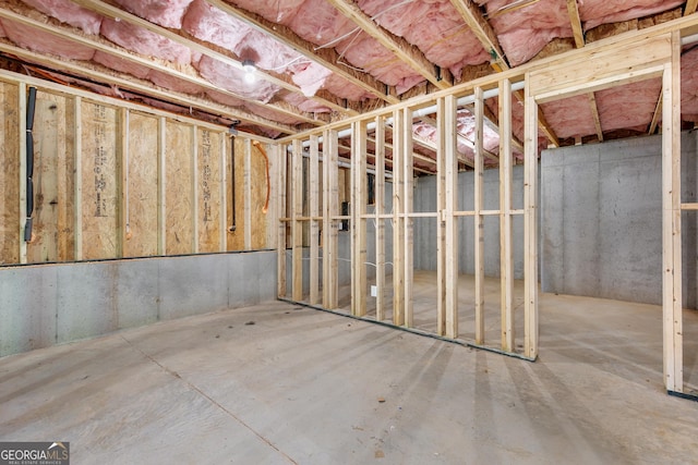 411 Riverclub Rd, Acworth, GA 30101 - view of unfinished basement