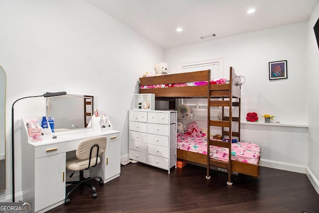 1292 Eubanks Ave, East Point, GA 30344 - bedroom featuring wood finished floors, recessed lighting, and an office area